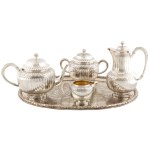 Coffee and tea service, France, Charles Nicolas Odiot, circa 1845.
