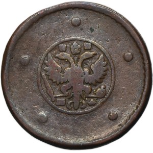Russia, Peter I, Catherine II or Peter II, 5 Kopeck Moscov 17?? MД