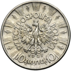 Pilsudski, 10 zloty 1937