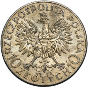Tête de femme, 10 zlotys Varsovie 1932