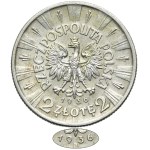 Pilsudski, 2 zloty 1936 - RARE