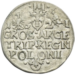 Sigismund III Vasa, 3 Groschen Krakau 1621