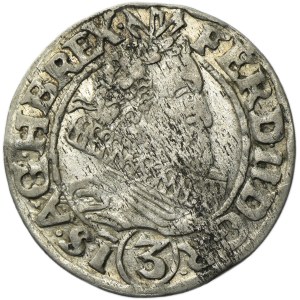 Silesia, Habsburg rule, Ferdinand II, 3 Kreuzer Breslau 1632 HR