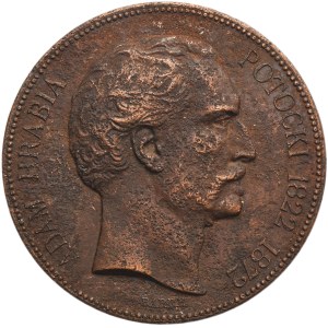 Medal Adam Count Potocki 1872