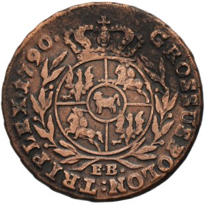 Poniatowski, 3 Groschen Warsaw 1790 EB