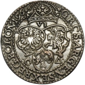 Sigismund III Vasa, 6 Groschen Marienburg 1596