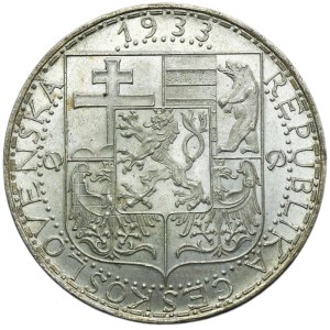 Československo, 20 korún Kremnica 1933