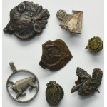 Set, Polish Hunting Association, Pins (7 pcs.)