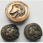 Set, Badges and Pin (3 pcs.)