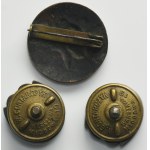 Set, Badges and Pin (3 pcs.)