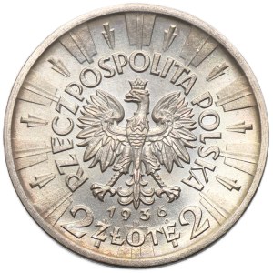 COPY, Pilsudski, 2 gold 1936