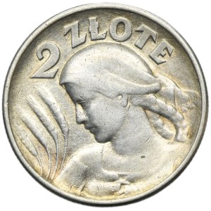 Woman and ears, 2 gold Philadelphia 1924 - REFLECTED