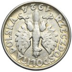 Woman and ears, 2 gold Philadelphia 1924 - REFLECTED