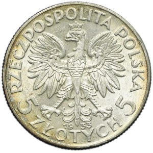 Head of a Woman, 5 zloty Warsaw 1933