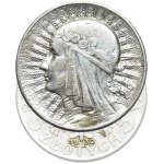 Head of a Woman, 5 gold Warsaw 1932 - RARE