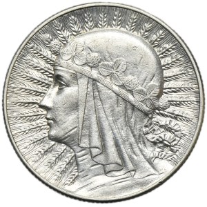 Testa di donna, 5 zloty Varsavia 1934