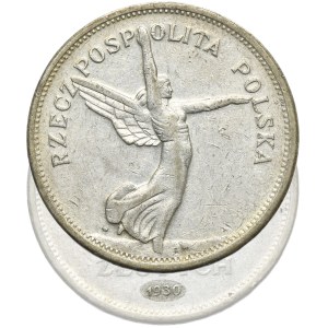 Nike, 5 zloty Warsaw 1930 - RARE ANNIVERSARY