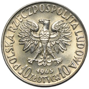 SAMPLE, 10 gold 1965 VII Centuries of Warsaw