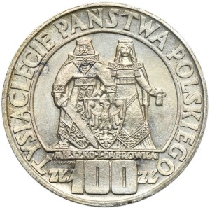 100 zloty 1966 Mieszko and Dabrowka