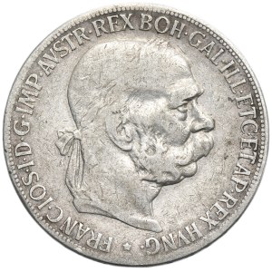 Austria, Franz Joseph I, 5 Corona Wien 1900