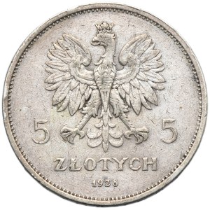 Nike, 5 złotych Bruksela 1928