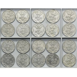 Set, Free City of Danzig, 10 pfennige 1923 (20 pcs.)