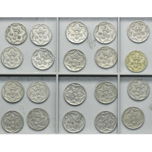 Set, Free City of Danzig, 5 pfennige 1923 (20 pcs.)