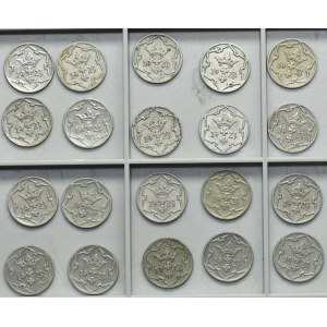 Set, Free City of Danzig, 5 pfennige 1923 (20 pcs.)