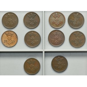 Set, Città libera di Danzica, 1 fenig 1930 (10 pezzi).