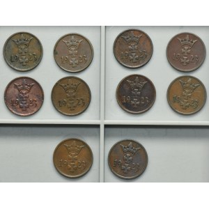 Set, Città libera di Danzica, 1 fenig 1923 (10 pezzi).