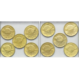 Set, Free City of Danzig, 5 pfennig 1932 (10 pcs.)