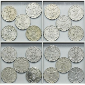 Set, Free City of Danzig, 10 pfennige 1923 (20 pcs.)