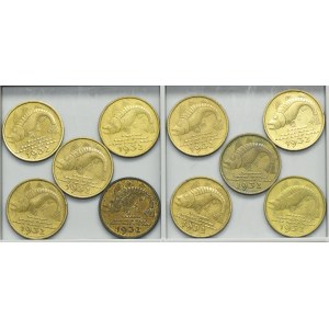 Set, Free City of Danzig, 10 pfennig 1932 (10 pcs.)