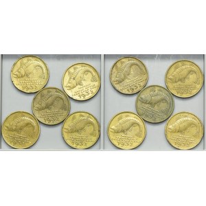 Set, Free City of Danzig, 10 pfennig 1932 (10 pcs.)