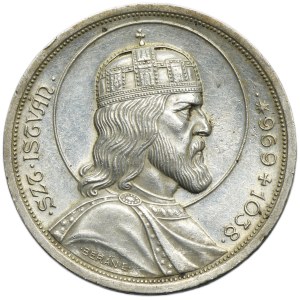 Hongrie, Miklós Horthy, 5 Pengö Budapest 1938 BP