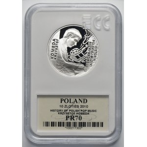 10 złotych 2010 Krzysztof Komeda