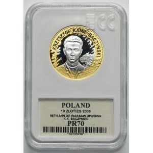 10 złotych 2009 Krzysztof Kamil Baczyński