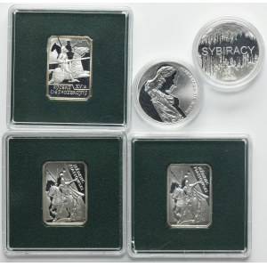 Zestaw, 10 złotych 2006-2008 (5 szt.)
