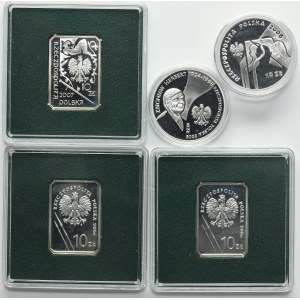 Zestaw, 10 złotych 2006-2008 (5 szt.)