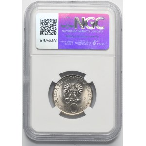 10 złotych 1975 Adam Mickiewicz - NGC MS66