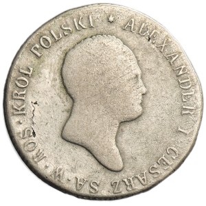 Polish Kingdom, 2 zloty Warsaw 1819 IB