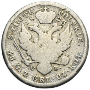 Kingdom of Poland, 2 zloty Warsaw 1823 IB
