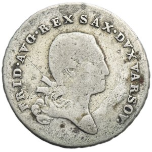 Duchy of Warsaw, 1/6 Thaler Warsaw 1814 IB