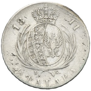 Duchy of Warsaw, 1/3 Thaler Warsaw 1811 IS