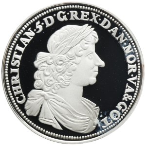 REPLICA, Norway, Christian V, Speciedaler Oslo 1678