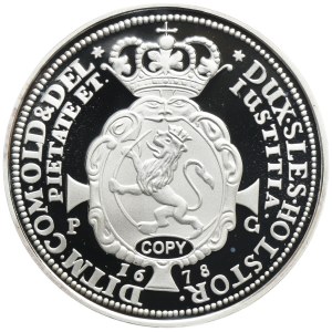 REPLICA, Norway, Christian V, Speciedaler Oslo 1678