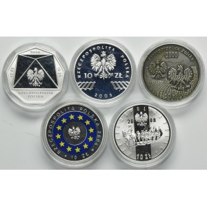 Set, 10 oro 2000-2008 (5 pezzi)