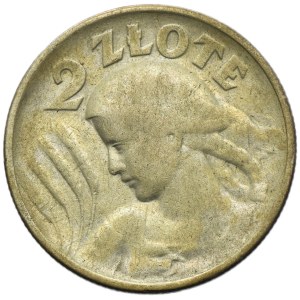 Woman and ears, 2 gold Philadelphia 1924 - REFLECTED