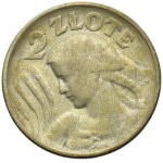 Woman and ears, 2 gold Philadelphia 1924 - REFLECTED