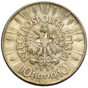 Pilsudski, 10 zloty 1937